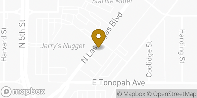 Map showing the location of EZPAWN in North Las Vegas, NV 89030