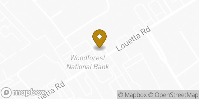 Map showing the location of Louetta in Spring, TX 77379