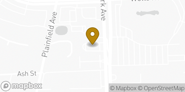 Map showing the location of McDonald's in Orange Park, FL 32073