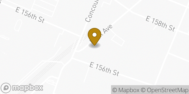 Map showing the location of Amazon Locker - Essi in Bronx, NY 10451
