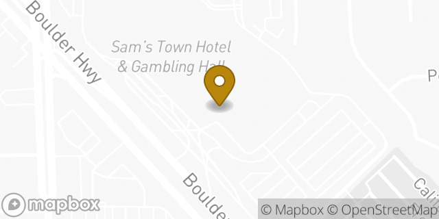 Map showing the location of Dunkin' in Las Vegas, NV 89122