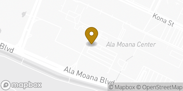 Map showing the location of Old Navy in Honolulu, HI 96814