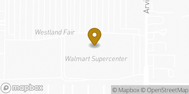 Map showing the location of Walmart in Las Vegas, NV 89102