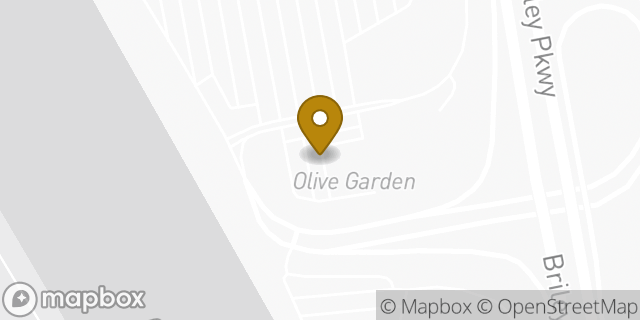 Map showing the location of Olive Garden in Nashville, TN 37214
