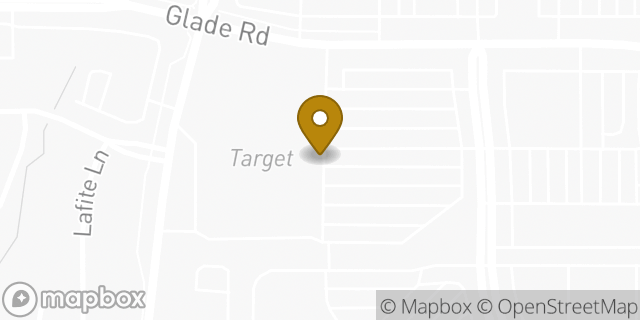 Map showing the location of Starbucks in Euless, TX 76039