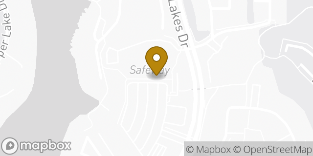 Map showing the location of Amazon Locker - Geoffrey in Reston, VA 20191