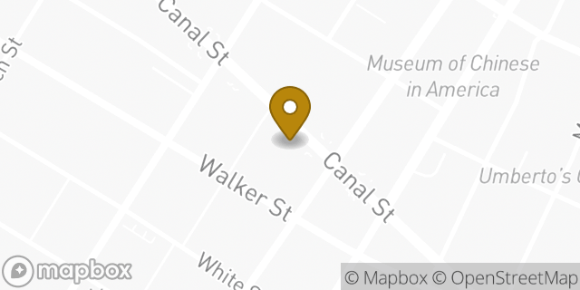 Map showing the location of McDonald's in New York, NY 10013