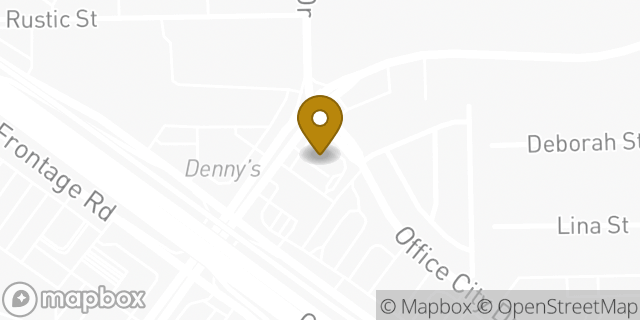 Map showing the location of McDonald's in Houston, TX 77087