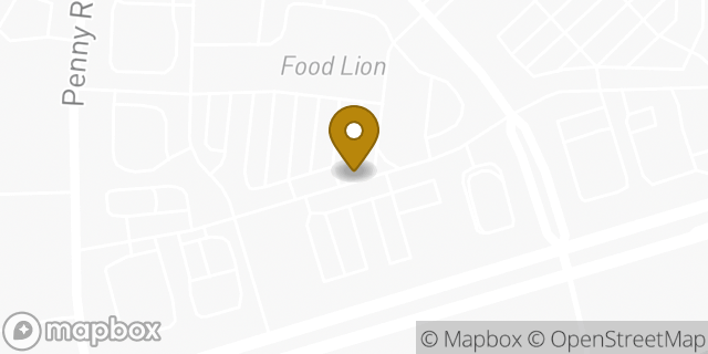 Map showing the location of Coinme in High Point, NC 27265