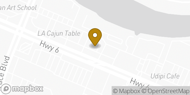 Map showing the location of McDonald's in Sugar Land, TX 77478