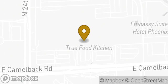 Map showing the location of Lululemon in Phoenix, AZ 85016