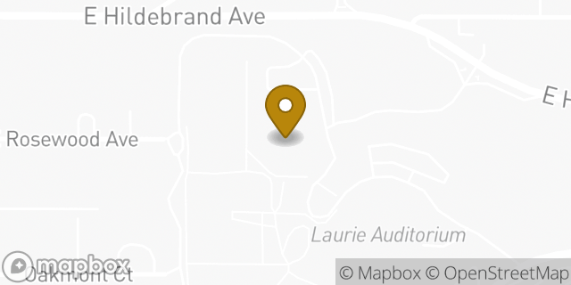 Map showing the location of Starbucks in San Antonio, TX 78212