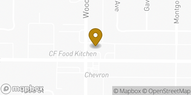 Map showing the location of Amazon Locker - Bodine in Granada Hills, CA 91344