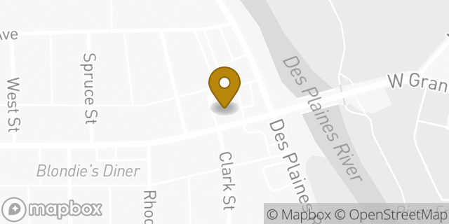 Map showing the location of McDonald's in River Grove, IL 60171