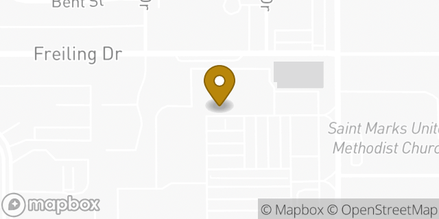 Map showing the location of Amazon Locker - Naim in San Antonio, TX 78213