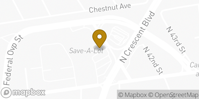 Map showing the location of Amazon Locker - Decadence in Pennsauken, NJ 08110