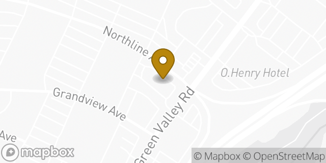 Map showing the location of McDonald's in Greensboro, NC 27408
