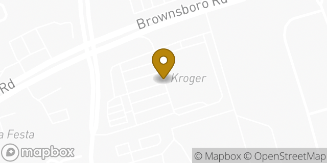 Map showing the location of ATM Kroger in Louisville, KY 40241