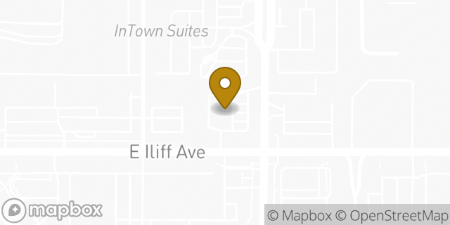 Map showing the location of 7-Eleven in Aurora, CO 80014