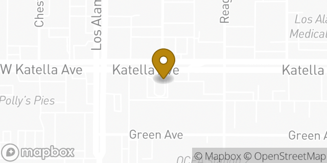 Map showing the location of McDonald's in Los Alamitos, CA 90720