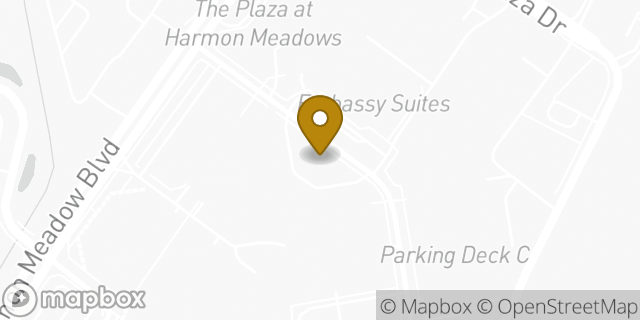 Map showing the location of Chase Bank in Secaucus, NJ 07094