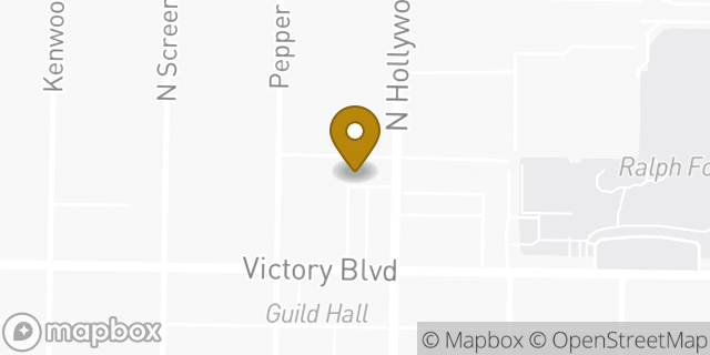 Map showing the location of Subway in Burbank, CA 91505