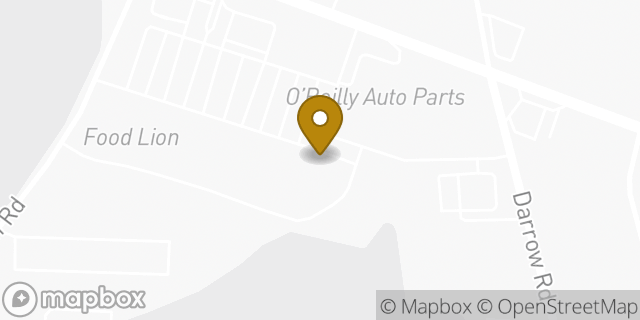 Map showing the location of Amazon Locker - Bestow in Walkertown, NC 27051