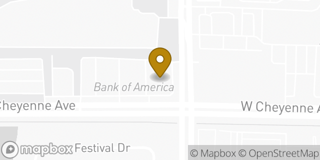 Map showing the location of Walgreens in Las Vegas, NV 89129