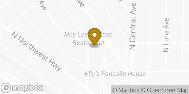 Map showing the location of 7-Eleven in Chicago, IL 60630