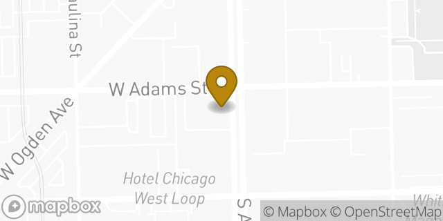 Map showing the location of Banjercito in Chicago, IL 60607