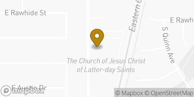 Map showing the location of The Church of Jesus Christ of Latter-day Saints in Gilbert, AZ 85296