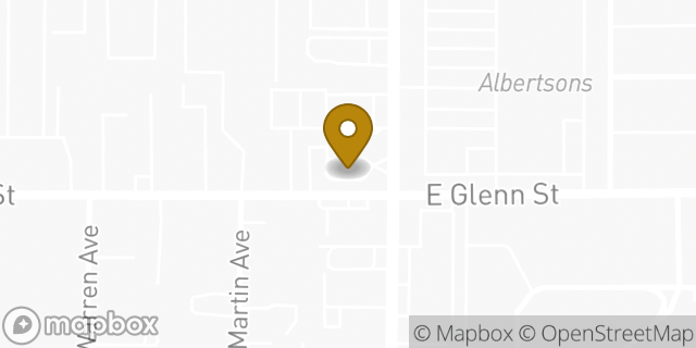 Map showing the location of Starbucks in Tucson, AZ 85719