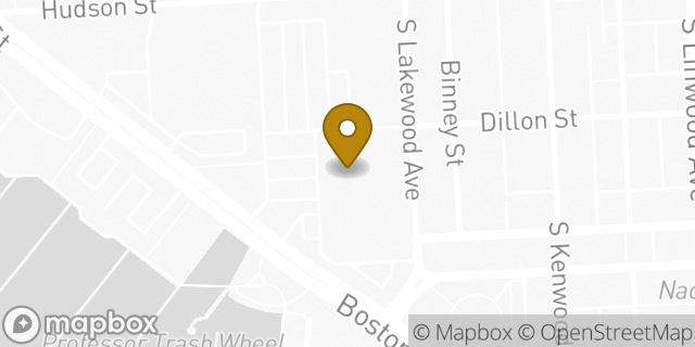 Map showing the location of Safeway in Baltimore, MD 21224