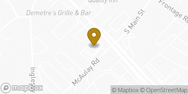 Map showing the location of McDonald's in Duncan, SC 29334