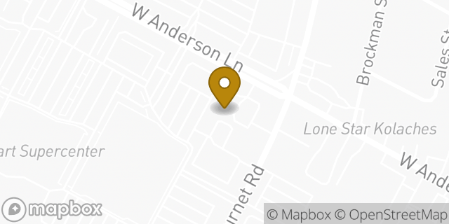 Map showing the location of Amazon Locker - Salina in Austin, TX 78757
