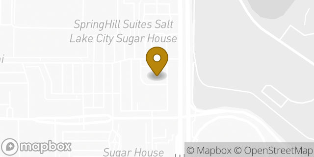 Map showing the location of Starbucks in Salt Lake City, UT 84106