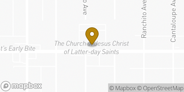 Map showing the location of The Church of Jesus Christ of Latter-day Saints in Van Nuys, CA 91401