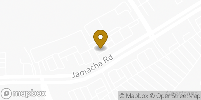 Map showing the location of Bank of America in El Cajon, CA 92019