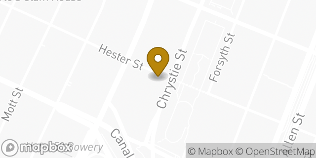 Map showing the location of The UPS Store in New York, NY 10002