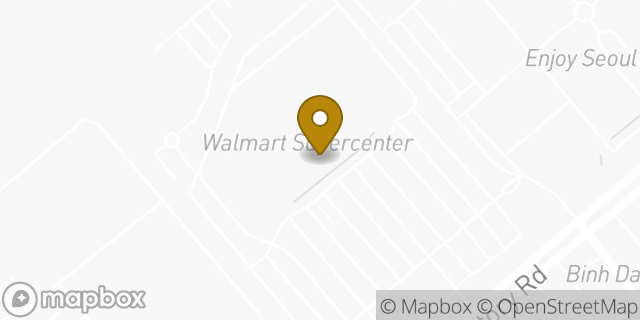 Map showing the location of Walmart in San Jose, CA