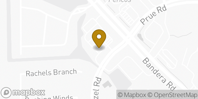 Map showing the location of Amazon Locker - Diam in San Antonio, TX 78250