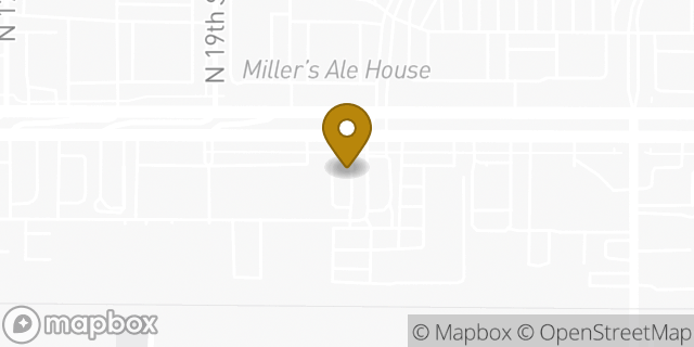 Map showing the location of Dunkin Donuts in Tampa, FL 33612