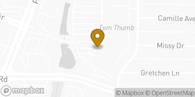 Map showing the location of Starbucks in Dallas, TX 75252