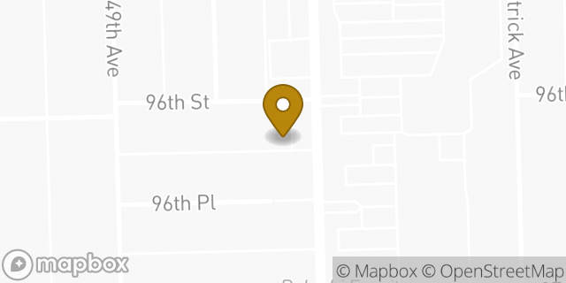 Map showing the location of Subway in Oak Lawn, IL 60453