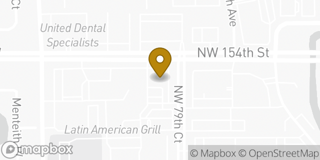 Map showing the location of Regions Bank in Miami Lakes, FL 33016