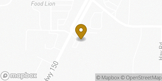 Map showing the location of Amazon Locker - Investigation in Winston-Salem, NC 27127