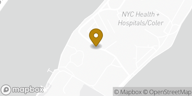 Map showing the location of Bright Horizons at the Octagon in New York, NY 10044
