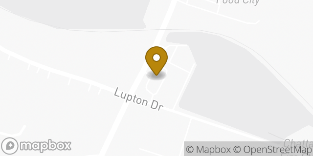 Map showing the location of ATM 7ELEVEN, INC. in Chattanooga, TN 37415