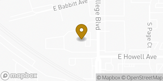 Map showing the location of Penske Truck Rental in Anaheim, CA 92806