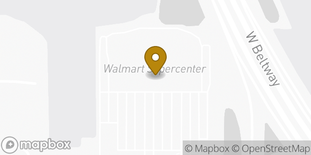 Map showing the location of Walmart Supercenter in Jacksonville, FL 32244